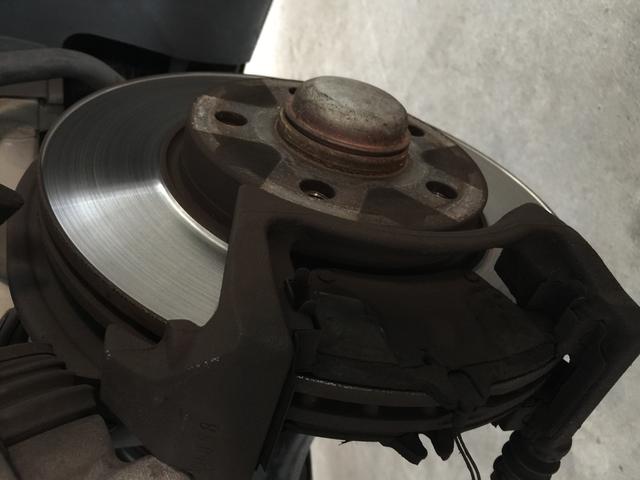 B170 メルセデスベンツ ブレーキパッド ディスクローター交換