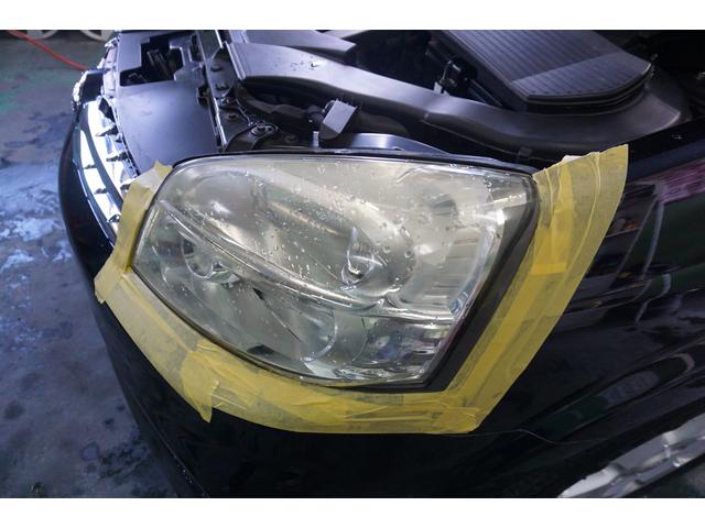 【ヘッドライトクリーニング】～「ニッサン　ラフェスタ　ハイウェイスター」「栃木県宇都宮市ジャストオート」～