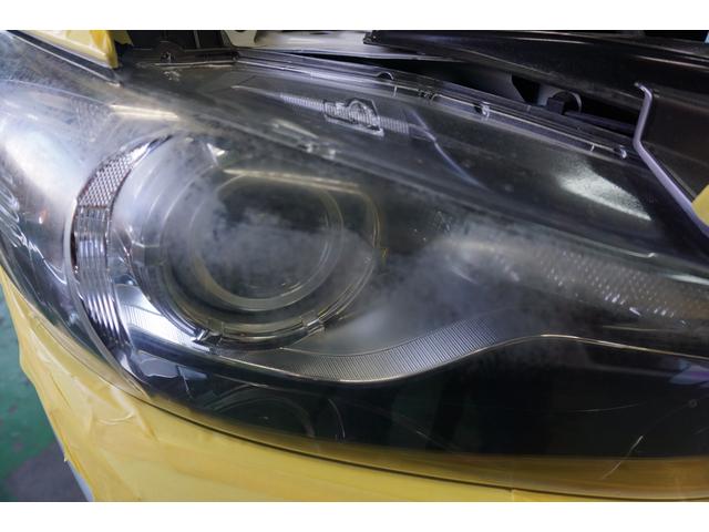 「マツダ　アテンザ」ヘッドライトの黄ばみ・曇りを除去！「栃木県宇都宮市ジャストオート」～