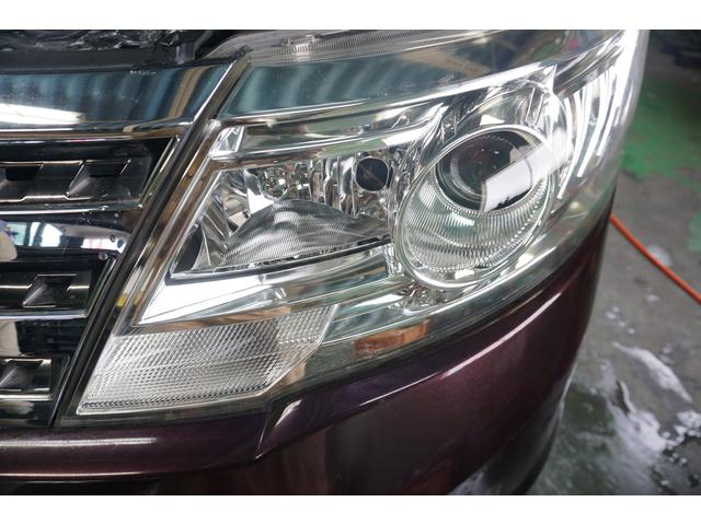 「ニッサン　セレナ」ヘッドライトの黄ばみ・曇りを除去！「栃木県宇都宮市ジャストオート」～