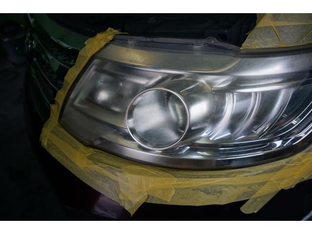 「ニッサン　セレナ」ヘッドライトの黄ばみ・曇りを除去！「栃木県宇都宮市ジャストオート」～