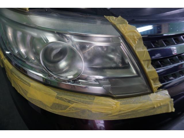 「ニッサン　セレナ」ヘッドライトの黄ばみ・曇りを除去！「栃木県宇都宮市ジャストオート」～