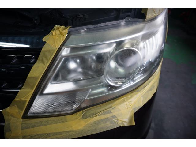 「ニッサン　セレナ」ヘッドライトの黄ばみ・曇りを除去！「栃木県宇都宮市ジャストオート」～