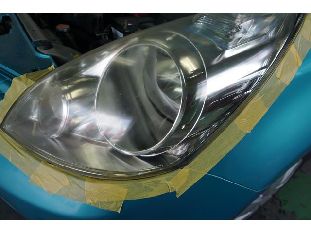 「ニッサン　ノート」ヘッドライトの黄ばみ・曇りを除去！「栃木県宇都宮市ジャストオート」～