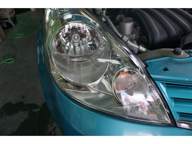 「ニッサン　ノート」ヘッドライトの黄ばみ・曇りを除去！「栃木県宇都宮市ジャストオート」～