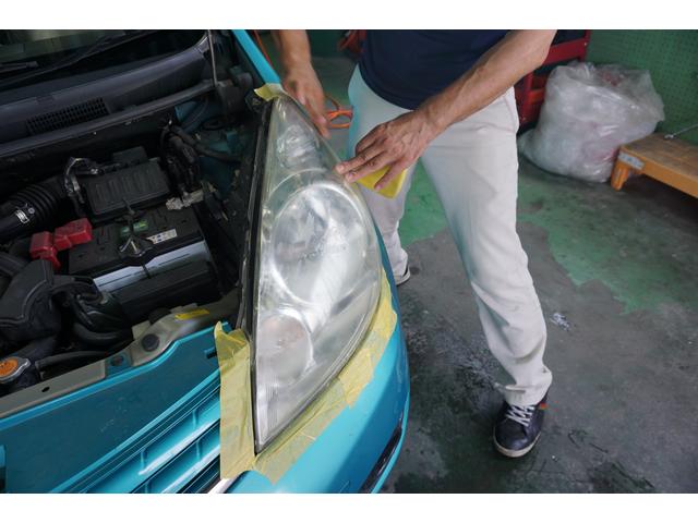 「ニッサン　ノート」ヘッドライトの黄ばみ・曇りを除去！「栃木県宇都宮市ジャストオート」～