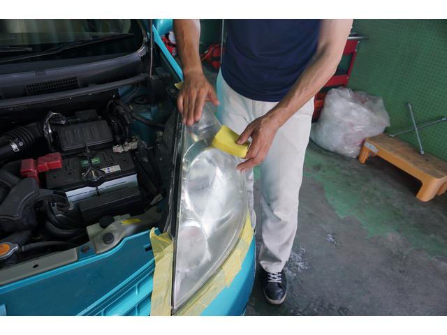 「ニッサン　ノート」ヘッドライトの黄ばみ・曇りを除去！「栃木県宇都宮市ジャストオート」～