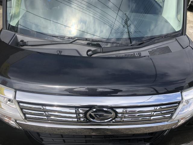 ダイハツ　タントカスタム　ボディーコーティングって高い！？　ボディーの磨きで十分綺麗に！！　安価で磨き・艶出しが出来ます。～【栃木県宇都宮市・下野市「ジャストオート」作業メニュー～