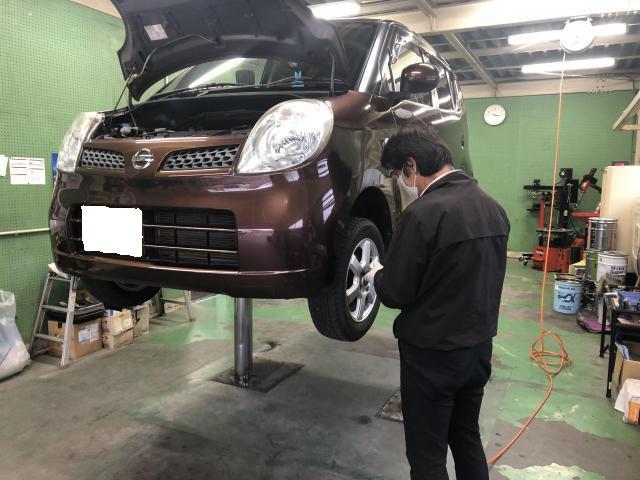 ニッサン　モコ　MG22S　車検一式　安い車検　内・外装クリーニング　内装の掃除＆ボディーの艶出しサービスで～【栃木県宇都宮市・下野市「ジャストオート」作業メニュー～