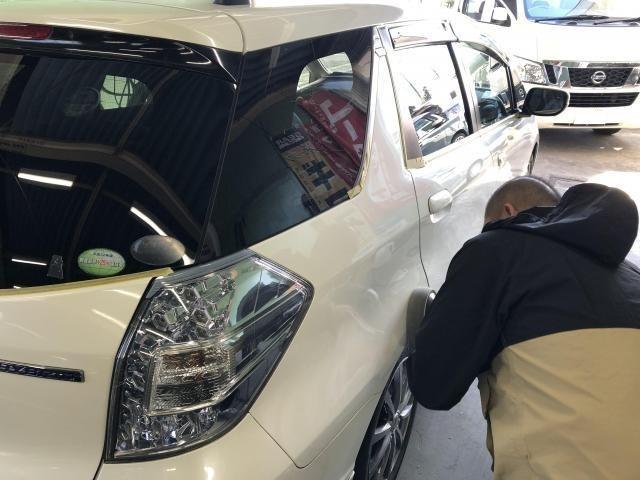 ホンダ　フィットシャトルハイブリッド　GP2・安くバンパーの板金塗装・安価でボディーの磨き・艶出し／コーティングって高い！？安く・磨き・艶出しで十分な仕上がり～【栃木県宇都宮市・下野市「ジャストオート」作業メニュー～