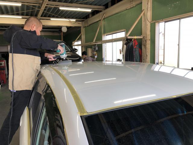 ホンダ　フィットシャトルハイブリッド　GP2・安くバンパーの板金塗装・安価でボディーの磨き・艶出し／コーティングって高い！？安く・磨き・艶出しで十分な仕上がり～【栃木県宇都宮市・下野市「ジャストオート」作業メニュー～