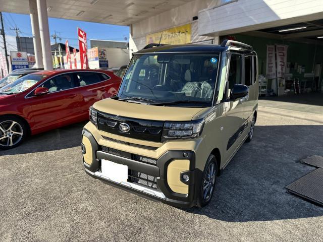 ダイハツ　新型タント　ファンクロス　／お安くガードコスメ／・コーティング・安価でボディーの磨き・艶出し／コーティングって高い！？安く・磨き・艶出しで十分な仕上がり～【栃木県宇都宮市・下野市「ジャストオート」作業メニュー～