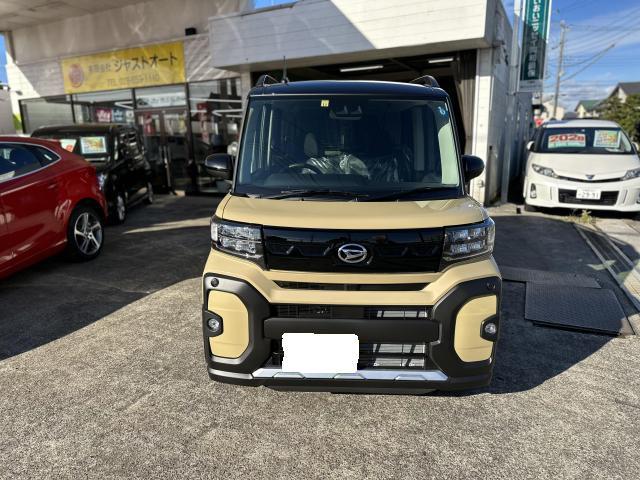 ダイハツ　新型タント　ファンクロス　／お安くガードコスメ／・コーティング・安価でボディーの磨き・艶出し／コーティングって高い！？安く・磨き・艶出しで十分な仕上がり～【栃木県宇都宮市・下野市「ジャストオート」作業メニュー～