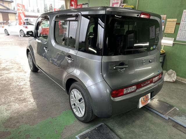 ニッサン　キューブ　15X　Z12／ボディー磨き／ボディー小傷落とし／鏡面仕上げ／内装クリーニング／コーティングって高い！？安く・磨き・艶出しで十分な仕上がり～【栃木県宇都宮市・下野市「ジャストオート」】作業メニュー～