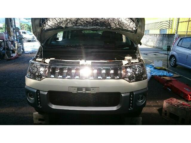 デリカD:5ディライト取り付け