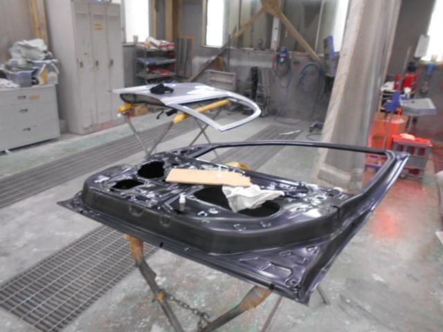 パッソ フロントドア・リヤドア・ロッカアウタパネルのキズ凹みの修理・部品取替・鈑金塗装