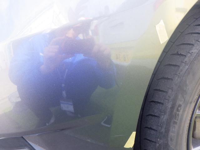 フィットシャトルハイブリッド　フロントバンパーのキズ・凹み