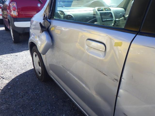 三菱　ｅＫワゴン　左側面　鈑金修理