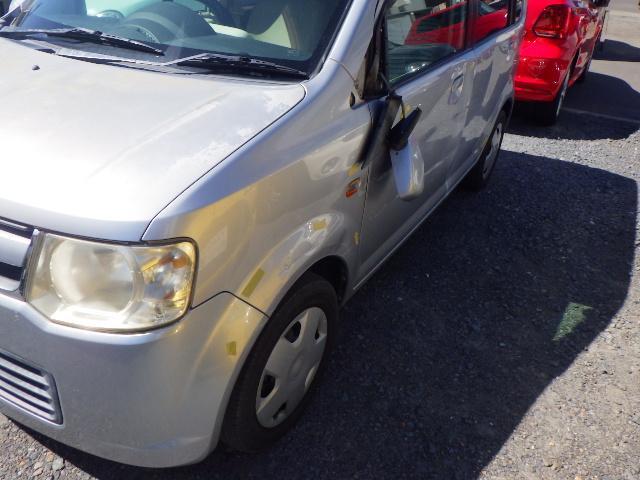 三菱　ｅＫワゴン　左側面　鈑金修理