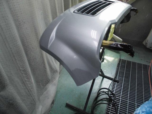 三菱　ｅＫワゴン　左側面　鈑金修理