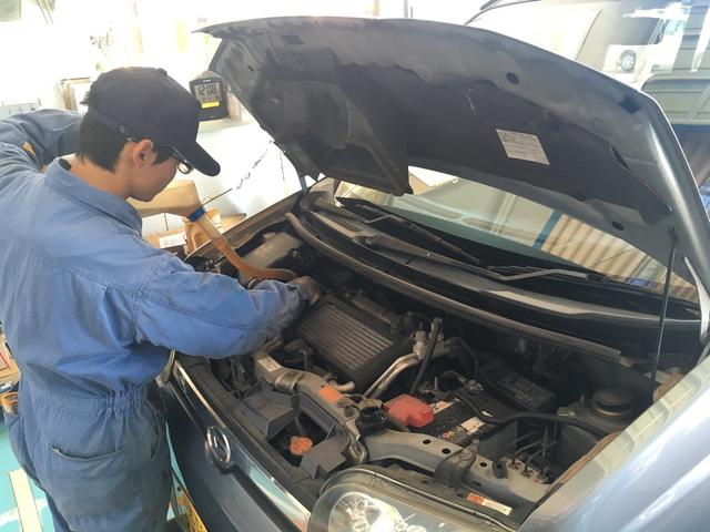 オイル交換　激安　１５００円　手洗い洗車付き　神栖市　茨城県　軽自動車　ムーヴ　安い