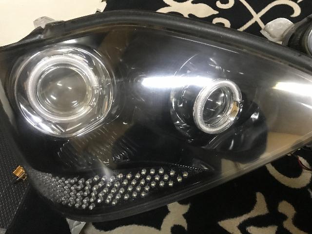 栃木　宇都宮　真岡　上三川　トヨタ　セルシオ
カスタム　ヘッドライト　ハーフスポイラー