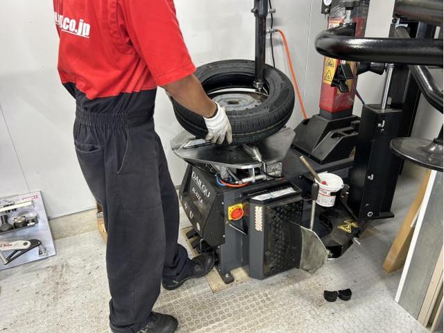 スズキ　アルトエコ　ホイール・タイヤ交換