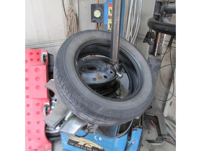 タイヤを交換しました