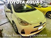 値下げしました　アクア　Xアーバン　リアバンパー　送料込み 前期にも取り付け可能 楽天市場】アクア xアーバンの通販