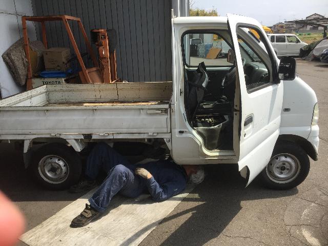 Suzuki キャリー軽トラック クラッチ調整修理整備 栃木県 小山市 グーネットピット