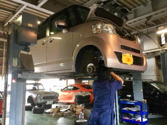 ホンダ N-BOX 車検整備修理  

宇都宮市のT様 いつもありがとうござます。