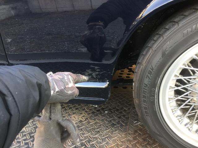 自動車 板金塗装 レストア 修理 整備。日立市のT様 いつもありがとうございます。
