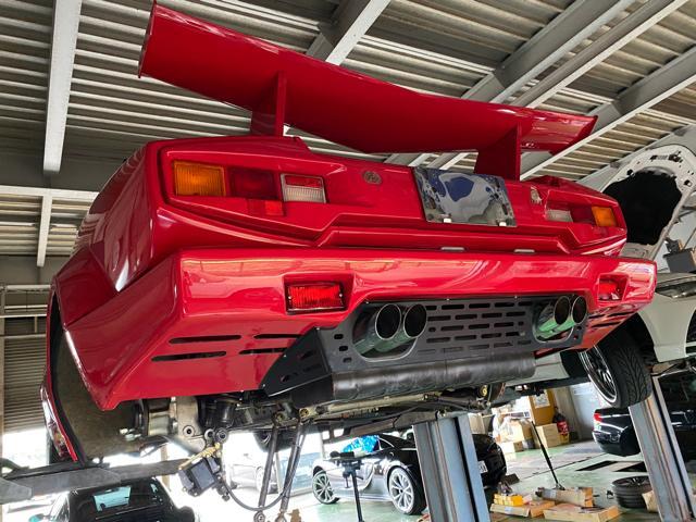 LAMBORGHINI COUNTACH 25th anniversary ランボルギー二 カウンタック ドライブシャフト・オーバーホール 作業。     栃木県 小山市 カワマタ商会グループ(株)Kレボリューション