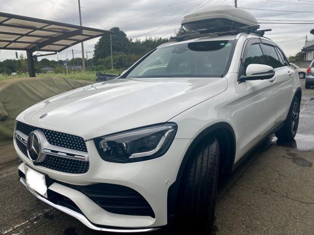 Mercedes-Benz ベンツ GLC 倉庫に眠っていたルーフBOXを加工して取り付けました。ベンツ 車検 整備 修理。茨城県結城市のO様 ご依頼ありがとうござます。    栃木県 小山市 カワマタ商会グループ(株)Kレボリューション