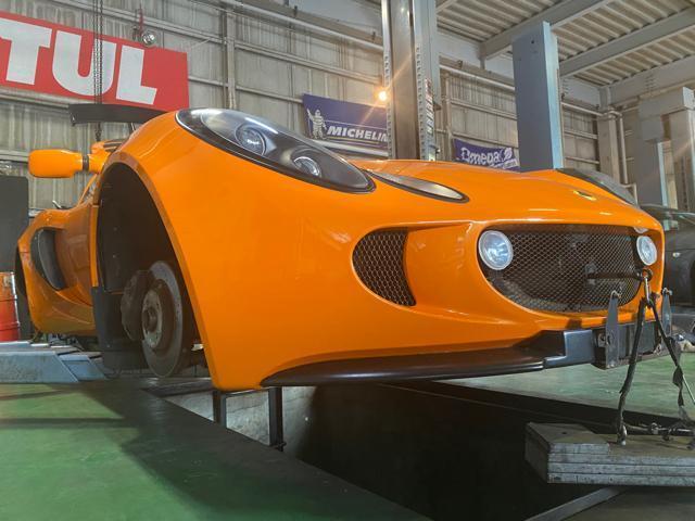 LOTUS EXIGE ロータス エクシージ 車検 整備 修理。群馬県太田市のT様 ご依頼ありがとうござます。     栃木県 小山市 カワマタ商会グループ(株)Kレボリューション