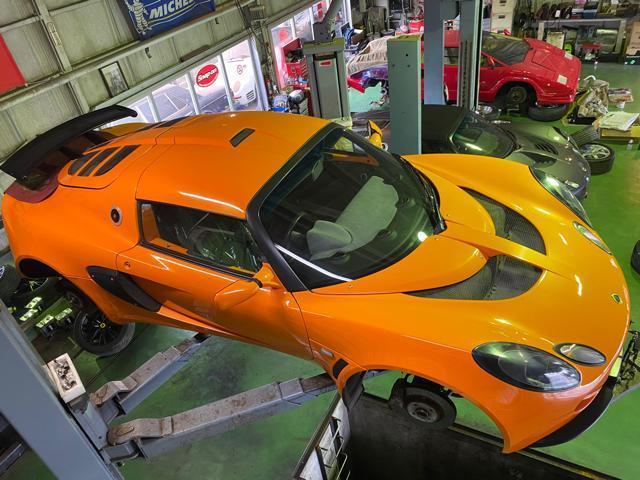 LOTUS EXIGE ロータス エクシージ 車検 整備 修理。群馬県太田市のT様 ご依頼ありがとうござます。     栃木県 小山市 カワマタ商会グループ(株)Kレボリューション