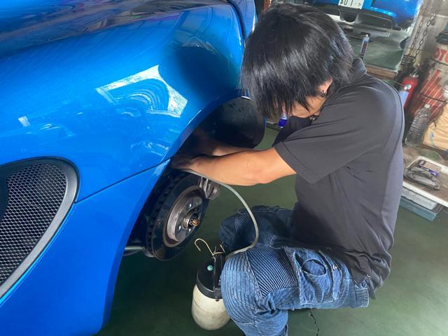 LOTUS ELISE ロータス エリーゼ 車検 整備 修理。茨城県つくば市のW様 ご依頼ありがとうござます。     栃木県 小山市 カワマタ商会グループ(株)Kレボリューション