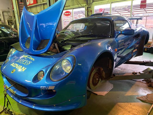 Lotus EXIGE ロータス エキシージ 車検 整備 修理。栃木県さくら市のH様 ご依頼ありがとうござます。    栃木県 小山市 カワマタ商会グループ(株)Kレボリューション