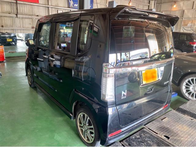 HONDA N-BOX custom G・L package ホンダ N-BOX 納車前点検。ホンダ 車検 整備 修理。栃木県宇都宮市のM様 ご成約ありがとうござます。      栃木県 小山市 カワマタ商会グループ(株)Kレボリューション