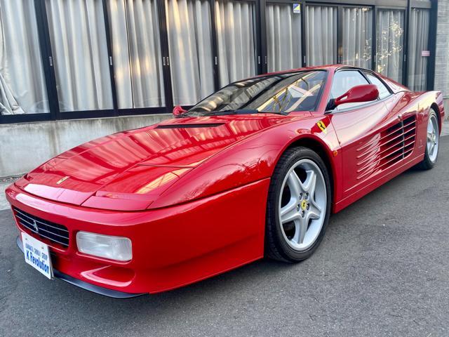 Ferrari 512TR フェラーリ 512TR ディーラー車 最終モデル 11000km 中古車入庫点検。フェラーリ 車検 整備 修理。    栃木県 小山市 カワマタ商会グループ(株)Kレボリューション