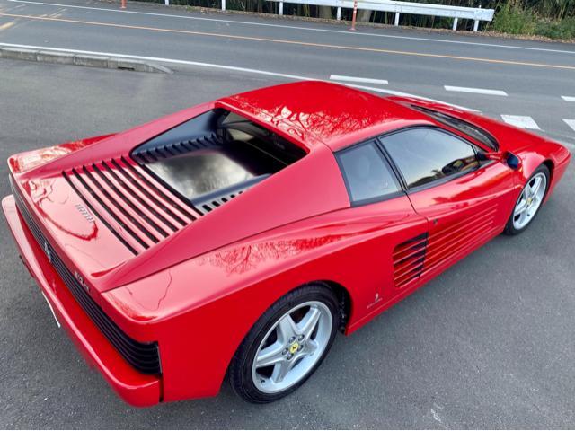 Ferrari 512TR フェラーリ 512TR ディーラー車 最終モデル 11000km 中古車入庫点検。フェラーリ 車検 整備 修理。    栃木県 小山市 カワマタ商会グループ(株)Kレボリューション