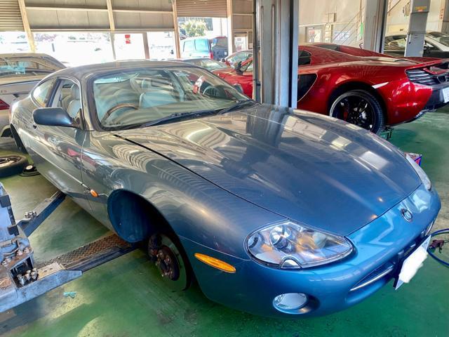 Jaguar XK8 Classic ジャガー 車検 整備 修理。茨城県結城市のI様 ご依頼ありがとうございます。     栃木県 小山市 カワマタ商会グループ(株)Kレボリューション