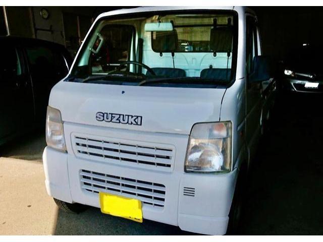 SUZUKI スズキ キャリイ トラック 4WD 車検 整備 修理。茨城県茨城町のO様 ご依頼ありがとうござます。      栃木県 小山市 カワマタ商会グループ(株)Kレボリューション