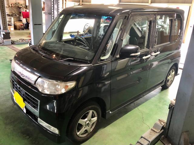 DAIHATSU ダイハツ タント カスタム X Limited 車検 整備 修理。栃木県小山市のO様 ご依頼ありがとうござます。     栃木県 小山市 カワマタ商会グループ(株)Kレボリューション