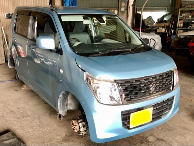 SUZUKI WAGON R スズキ 車検 整備 修理。栃木県下野市S様 ご依頼ありがとうござます。     栃木県 小山市 カワマタ商会グループ(株)Kレボリューション