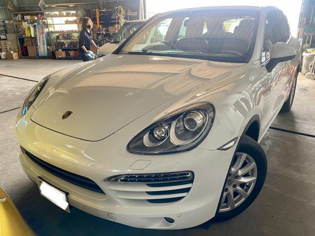 PORSCHE Cayenne ポルシェ カイエン ロードアシスト作業。神奈川県横浜市T様 ご依頼ありがとうござます。     栃木県小山市カワマタ商会グループ(株)Kレボリューション