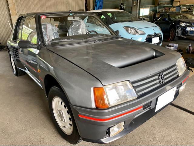 Peugeot 5 Turbo 16 プジョー5ターボ16 中古車入庫点検仕上げ作業 スーパースポーツ ビンテージ クラシックカー販売修理 栃木県小山市カワマタ商会グループ 株 Kレボリューション グーネットピット