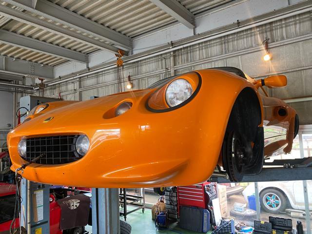 Lotus Elise 160 ロータス エリーゼ タイミングベルト テンショナー ウォーターポンプ 交換 冷却水エア抜き作業。東京都練馬区M様 ご依頼ありがとうござます。 栃木県小山市カワマタ商会グループ(株)Kレボリューション