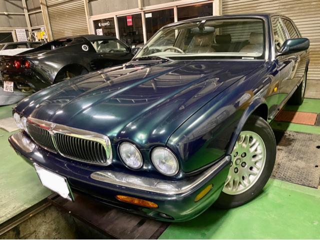 JAGUAR XJ 3.2 V8 エンジンチェックランプ点灯 ブレーキを踏むとハンドルが振れる。ジャガー車検整備修理。栃木県真岡市Y様 ご依頼ありがとうござます。      栃木県小山市カワマタ商会グループ(株)Kレボリューション