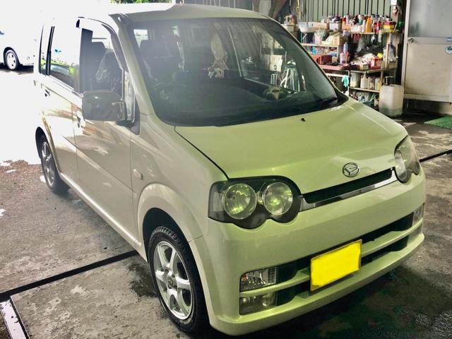 DAIHATSU ダイハツ ムーブ 車検整備・修理【レギュラー車検】。栃木県小山市K様 ご依頼ありがとうござます。       栃木県小山市カワマタ商会グループ(株)Kレボリューション